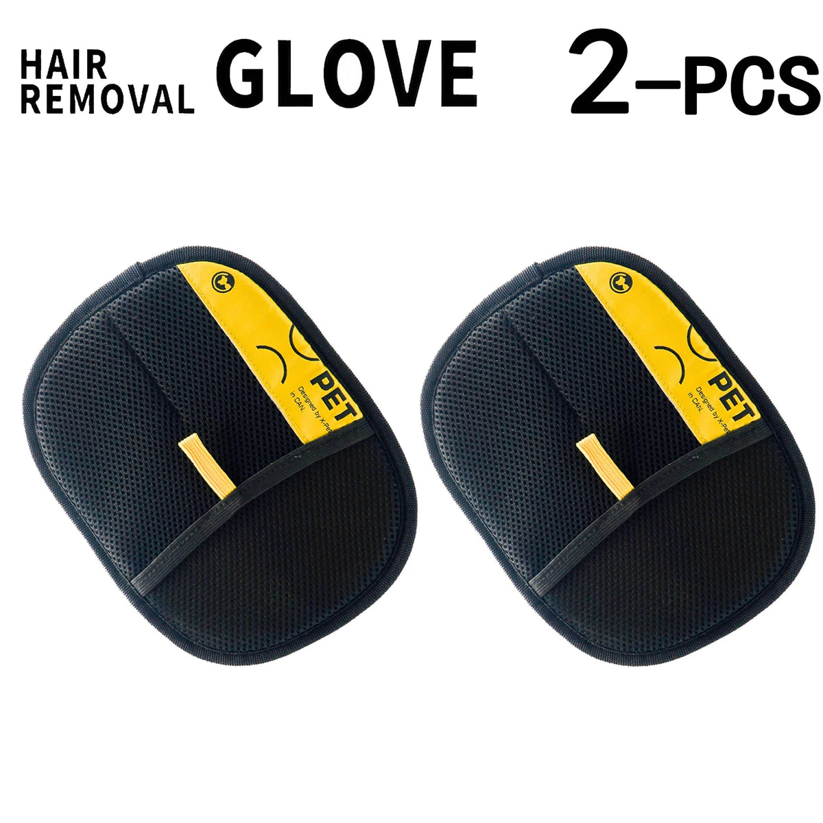 Dual-Action Electrostatic Pet Grooming Glove